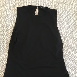 Tahari Tank with ruched side tie
